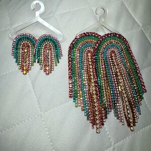 Feed Me Gems Jumbo set teal and pink